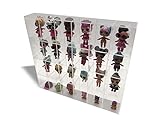 Acrylic Mega Store Wall Mountable LOL Dolls Display Box (24 Compartments), Toy Display Box,...
