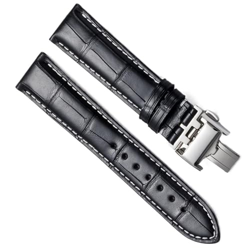 Bracelet cuir véritable 21mm pour remplacer votre bracelet de montre usé