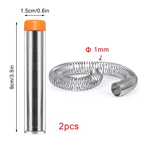 Tiankohelan SOLDERWIRE-2PCS-1123 Solder Wire,1Mm Diameter Rosin Core Solder thumb #1