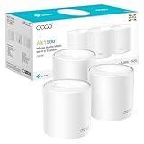 [Nuevo] TP-Link Deco X1500 (3-Pack) - Sistema WiFi 6 Mesh IA, AX1500 Doble Banda 2.4 GHz/5 GHz, Cobertura hasta 520 m2, 3X Puertos Gigabit por Unidad, 160MHz, ODFMA, 1024QAM, Control Parental