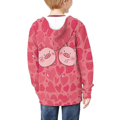 Kids Boys Girls Pullover with Pocket for Kids Boys Girls Zip Up Hoddies Sweatshirt Casual Coat Top 6-16 Years4