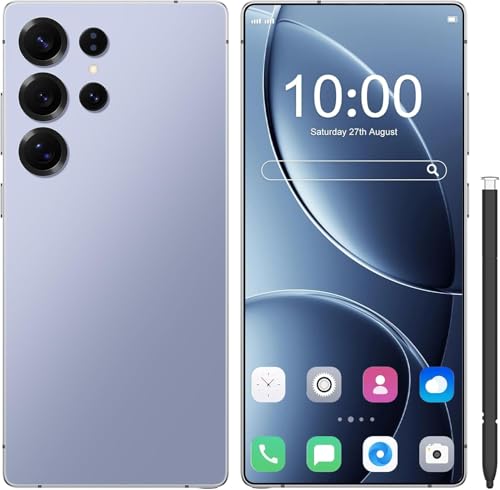 S25 Ultra Unlocked Phones,8GB+256GB Cell Phone,Android 14.0 Smartphone,7.2-inch HD Screen,6800 mAh B...