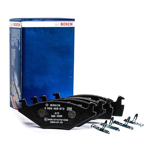Bosch BP737 - Pastiglie Freno Anteriori Per Auto - Set Da 4 Con Accessori - Qualità Originale, Silenziose, ECE-R90 - 2