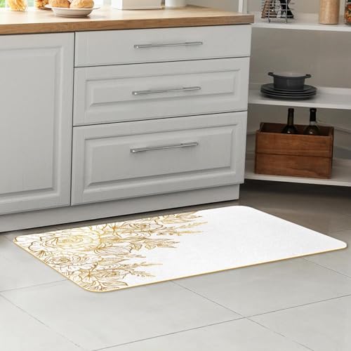 Alfombras de cocina absorbentes VAPOKF para pasillo y cuarto de lavado 7
