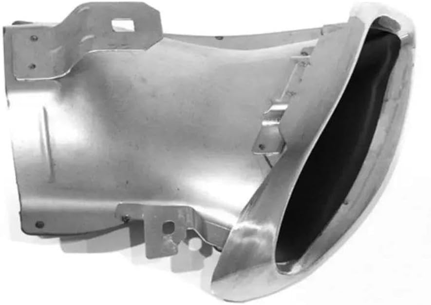 Spare Parts For Ford Mondeo 2013-2019 Stainless Steel Trim Cover Rear Bumper Exhaust Pipe Frame Rear Foglamp Exhaust End(Left and Right)