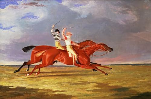 Peinture célèbre par Frederick Herring Senior pour raviver un mur blanc vide