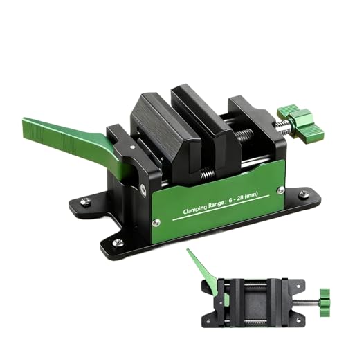 ゴルフクラブベンチ万力クランプ - シャフト修理ツール、ラバーグリップホルダー、精密位置合わせ装置、高耐久ビルド |男性女性ワークショップホームオフィス屋内ゴルフ修理練習用ポータブルアクセサリー