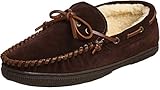 Tamarac by Slippers International Men's Suede Moccasin Slipper
