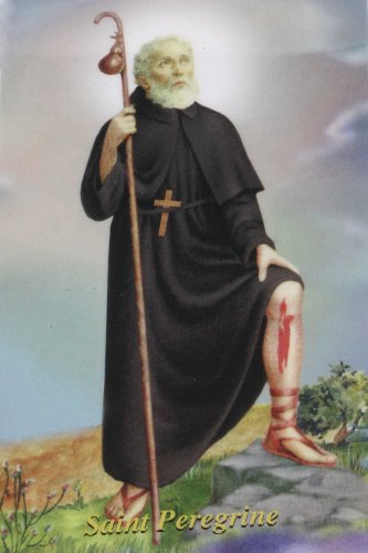 St. Peregrine Chaplet Made With Aquamarine Quality Austrian Crystals (Patron Saint Of Cancer Patients)… (Aquamarine Swarovski - March) #TOP2