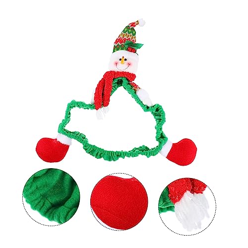 Protector de pantalla de televisión navideño y vitrina de computadora 3 piezas 5