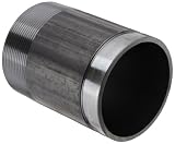 Dixon A714 Carbon Steel Pipe and Welding Fitting, Long Pipe Style Nipple, 4' Grooved End x 6' End to End