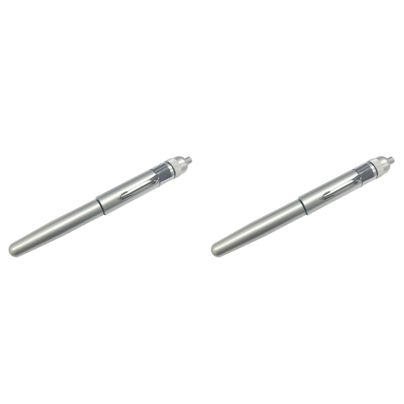 Njthntjr 2X Precision Dripping Oil Pen Aluminum Alloy Applicator Precisely Applies Other Lubricant Firm Maintenance Oiler Pen