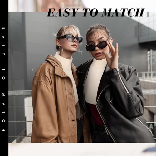 Image of Cutecrop Turtleneck Dickey Extra Large Fake Collar Detachable Dickey Collar Half Mock Turtleneck for Men Women