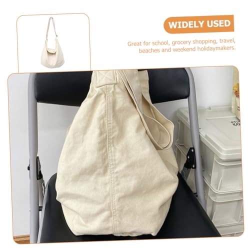 Sac en toile blanche Abaodam pour les vacances et les escapades de week-end prolongé - 7