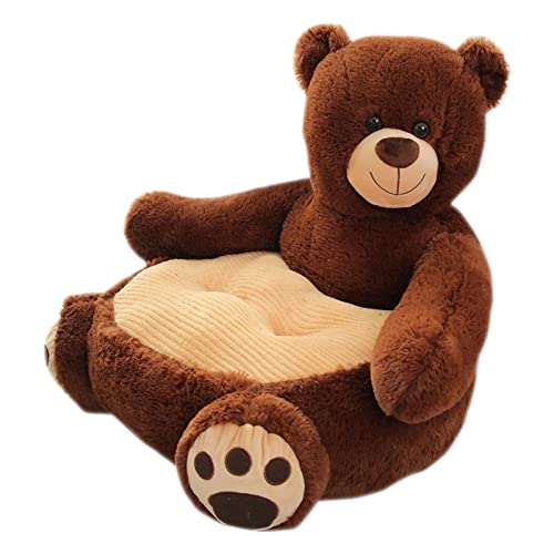 Sedia con personaggio di orso di peluche per bambini,Poltrona per divano per bambini - Sedia con braccioli per divano per la casa, sedia per bambini in peluche con orso per bambini che impara Unhebyuk Sedia con personaggio di orso di peluche per bambini,Poltrona per divano per bambini - Sedia con braccioli per divano per la casa, sedia per bambini in peluche con orso per bambini che impara Unhebyuk