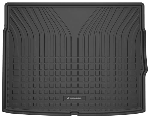 WALSER Premium Kofferraumwanne für Cupra Formentor (KM7) 07/2020-Heute, oberer Ladeboden, 100% passgenaue Kofferraum Schutzmatte - Made in EU, robuste Antirutschmatte Auto