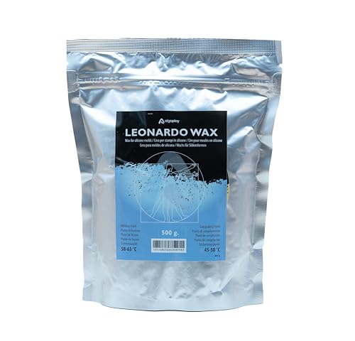 Algaplay Leonardo Wax - Cera speciale per creare candele da stampi in silicone. (500)