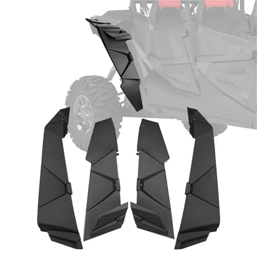 Protections Arrière Entièrement Étendus Polaris RZR Anti Projections