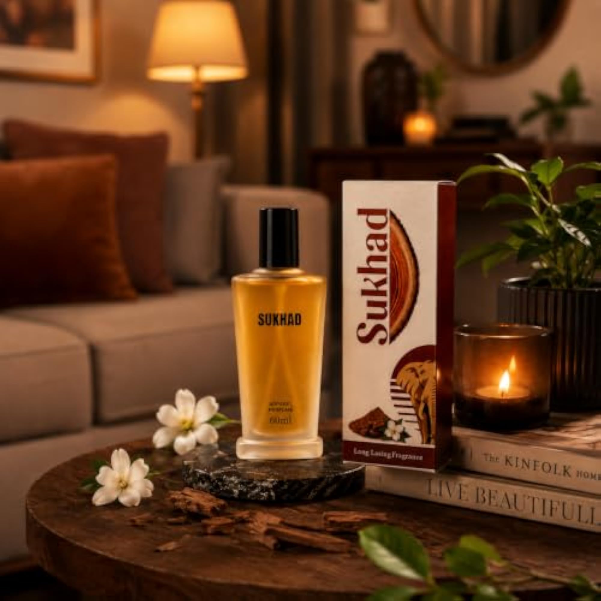 Sukhad Apparel Perfume, Long Lasting, 60ml