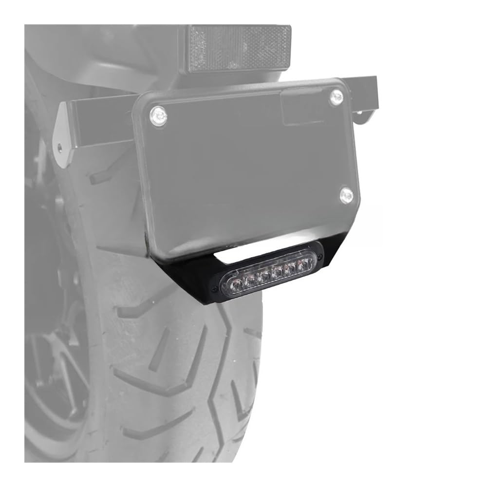 Stop Luce Posteriore Moto Luce Posteriore A LED Universale per Moto per Targa per B6, Luce Ausiliaria, Luce Posteriore A Raffica, Luce Posteriore A LED per Moto.