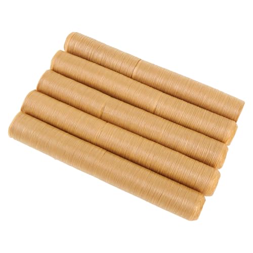 Sausage Casings, Convenient Storage and Use Collagen Casings Enduring and Clean Snack Stick Casings for Making Grilled Sausages, Dry Sausages, Hot Dogs