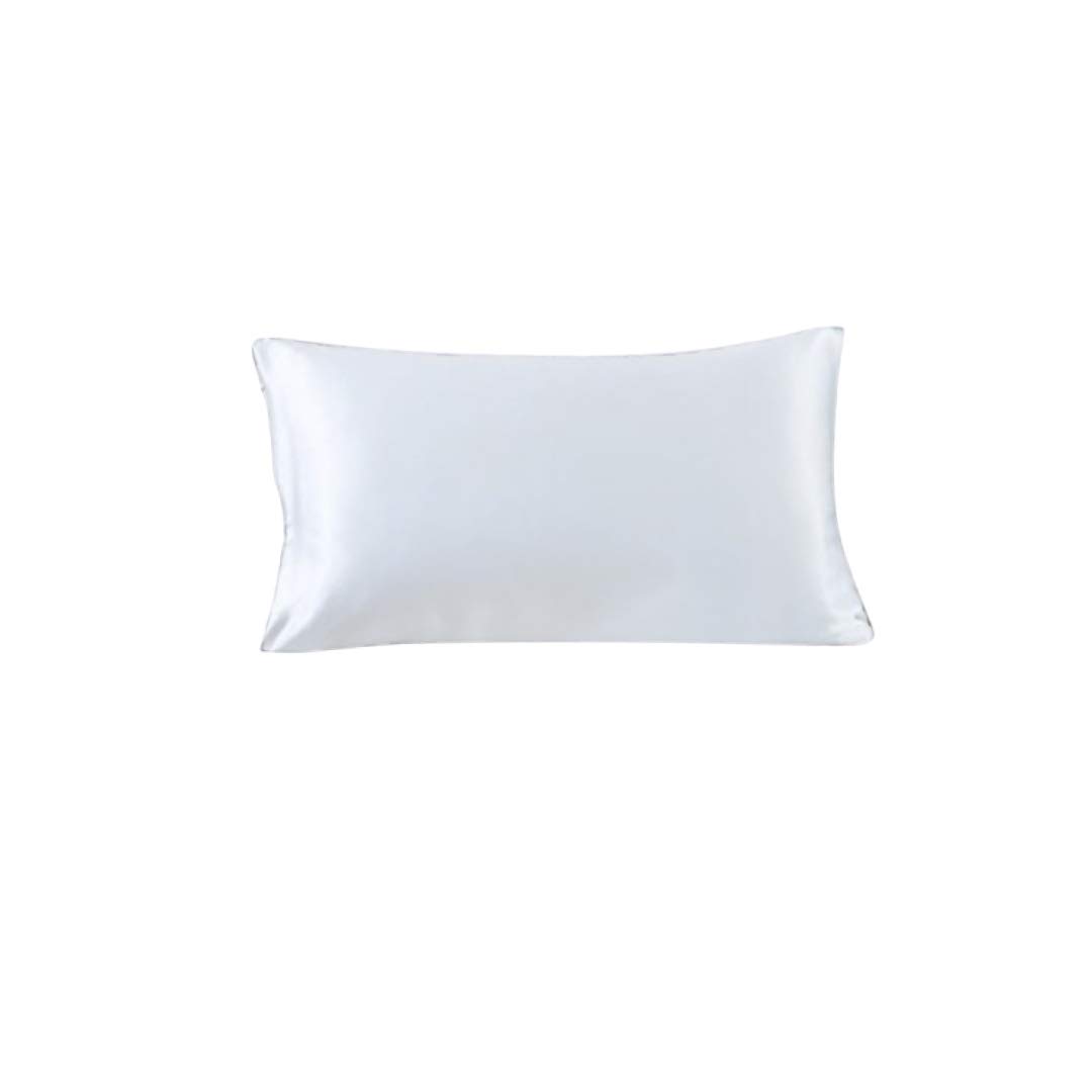 T&T Tim & Tam White Mane By Tim & Tam Standard Satin Pillowcase (White)