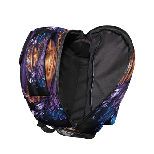 Sac à dos scolaire hippocampe pour filles et garçons