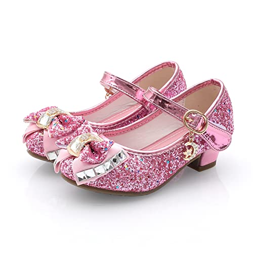 Girls Dress Shoes - Mary Jane Princess Low Heel Shoes for Kids2