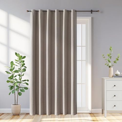 FancyRoof 100% Blackout Curtains Beige 70W*96L