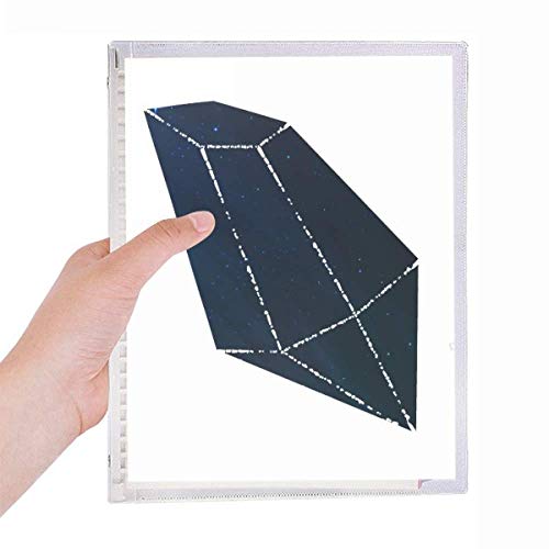 Carnet à spirales rechargeable univers fini le gaspillage de papier avec les pages interchangeables