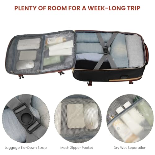 Image of Travel Carry On Backpack for Women with 4 Packing Cubes,TSA Airline Approved Weekender Bags for Airplane Travel Essentials, Mochila Viaje for Business Hiking Work School College