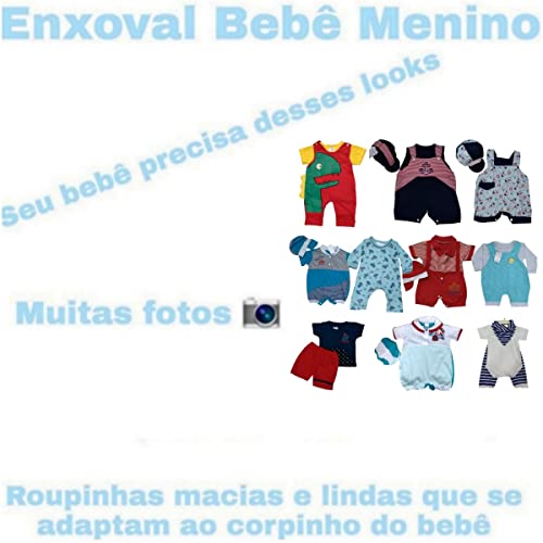 Kit 10 Roupas roupinhas para bebê Menino