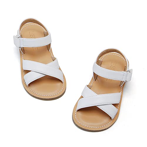 Image of ESTINE Girls Sandal Dress Shoe for Toddler /Little Kid Party School Shoe