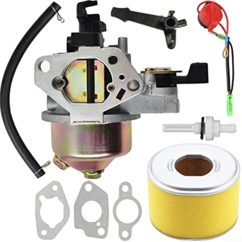 Vibsky Vergaser-Kit für Honda GX240/GX270 8HP 9HP, inklusive Luftfilter-Kraftstoffleitungsdichtungen, direkte Passform für Go-Karts Generatoren Wasserpumpen