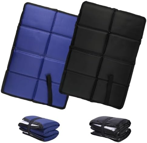 2 STK Thermo Sitzkissen Faltbar,Outdoor Sitzkissen Faltbar,Faltbares