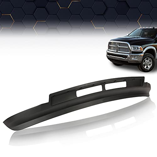 Image of PIT66 Front Bumper Valance Fit Dodge Ram 2500 3500 2013-2018 Textured | Front Bumper Air Deflector Valance Cover Fit Ram 2500 /3500 2013-2018 Models Without Off-Road Package, 68196533AA CH1090149
