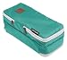 Well Traveled Toiletry Bag for Makeup, Shaving Kit, Cosmetics, Electronics Case for Men, Women, Kids - Portable, Compact, 3 Compartments, Soft Sided, Medium Size 10 x 4.5 x 4 Inches, Many Colors
