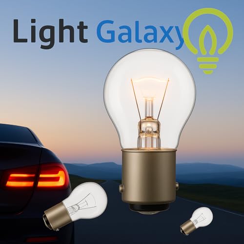 Light Galaxy ... Ihr Lichtlieferant 10x P21 5W BAY15d Glühlampen 12V 21 5W Auto Rücklicht Bremslicht Kfz Kugellampen für PKW Motorrad Anhänger