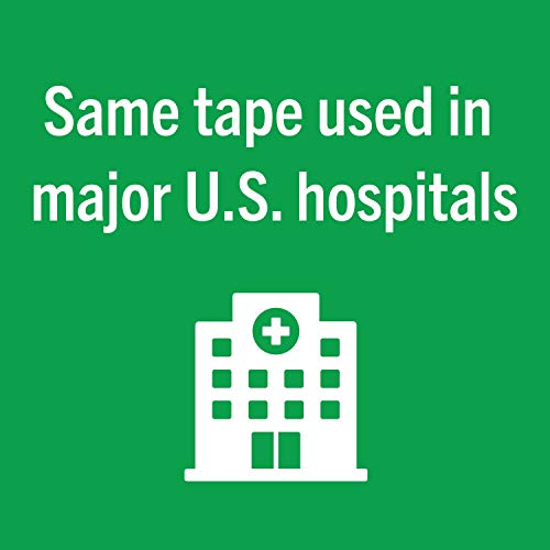 Nexcare Flexible Clear Tape, Waterproof Transparent Medical Tape, Secures Dressings and Catheter Tubing - 1 In x 10 Yds, 2 Rolls of Tape - Image 6