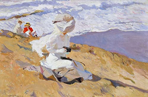 Toile peinture 58x90cm Capturing the Moment Sorolla poster sans cadre
