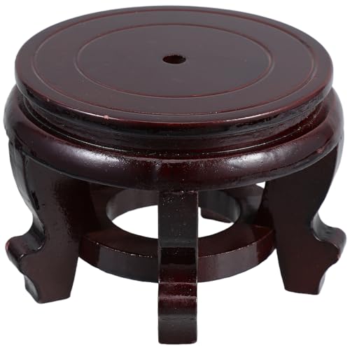 Socle en bois pour pots de fleurs support robuste charge 27 kg - 2