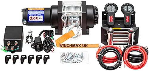 Mando A Distancia Inalámbrico WINCHMAX Para Cabrestante - 2 Canales, Alcance 100 M, 12V/24V