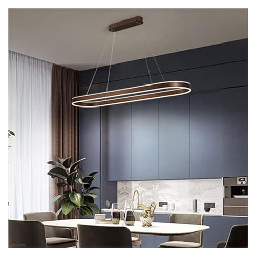 Lustre ovale à intensité variable pour optimiser l'éclairage de votre salon - 4