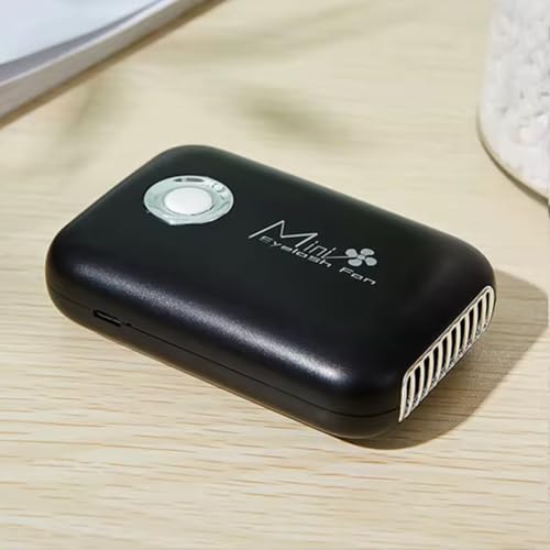 Atlas View Mini Eyelash Fan USB Rechargeable Cooling Device