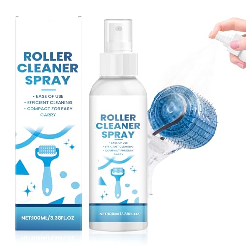 Derma Roller Cleaner Derma Roller Disinfectant Spray Alcohol Spray Cleaner for Microneedles Beard Rollers Microneedle Pens Face Toning Devices Scissors and Manicure Sets 100ml