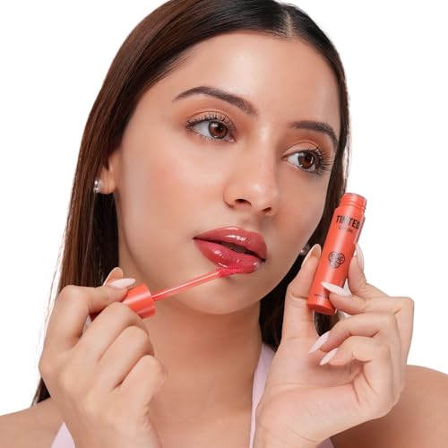 Image of PAC Tinted Lip Oil Trendsetter | Hydrating Lip Oil | Non Greasy Glossy Finish | Subtle Natural Tint