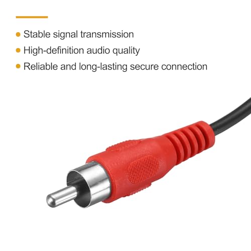 Cable de altavoz RCA a cable desnudo para instalar altavoces de audio doméstico 4