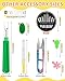 FIVEIZERO Sewing Thimble Kit for Hand Sewing, Metal Finger Protectors for Quilting, Mothers Day Gift, Includes Needle Threader, Embroidery Needles, Seam Ripper, Measuring Tape and Thread Snips