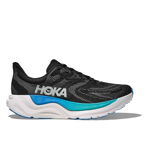 Hoka Men's Arahi 8 Black/Skyward Blue 10.5 Medium