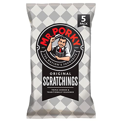 Mr Porky 5pk Pork Scratchings